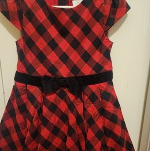 Buffalo plaid dress